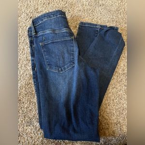 Mossimo high rise skinny size 0